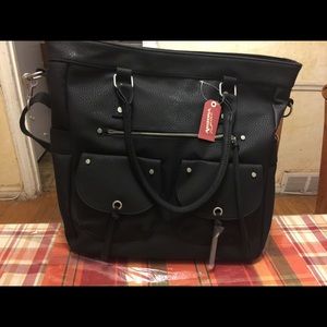 NWT Arizona Jean Co. Black Tote; Large; $75